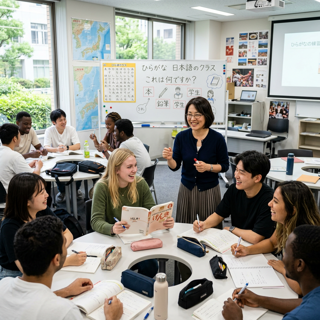 Lớp học tiếng Nhật tại Sora Japan