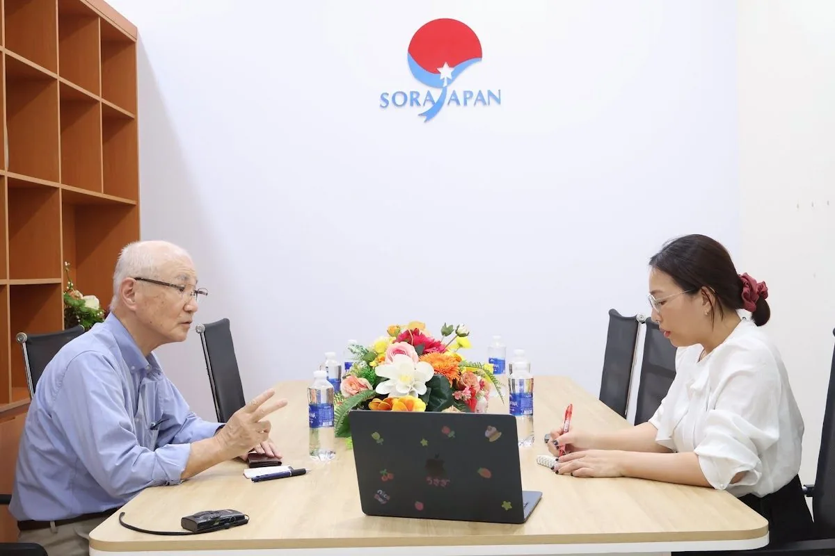 SORA JAPAN ĐÓN TIẾP ĐẠI DIỆN TRƯỜNG CHUBU GAKUIN DAIGAKU - NHẬT BẢN