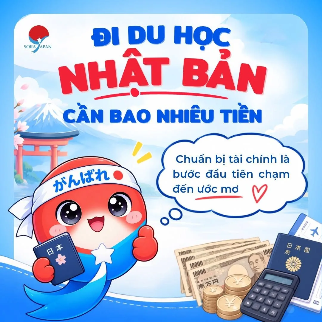 Du học Nhật Bản cần bao nhiêu tiền