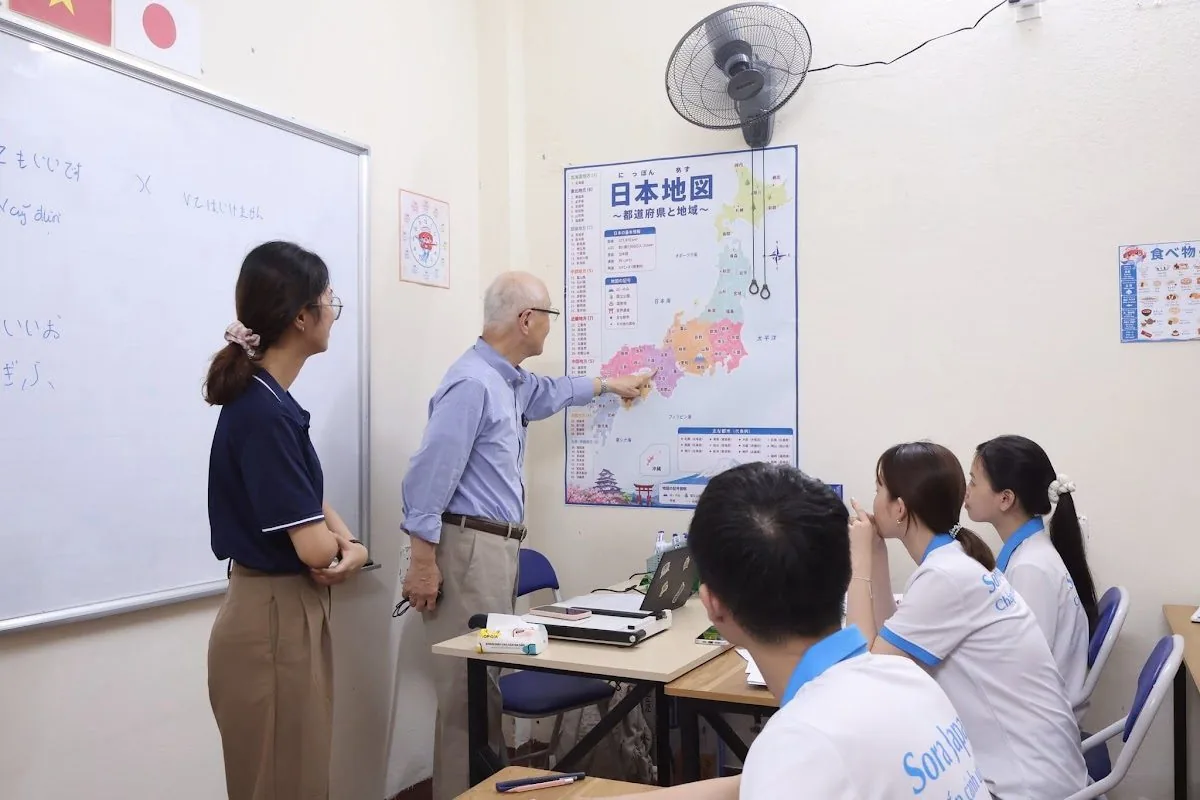 SORA JAPAN ĐÓN TIẾP ĐẠI DIỆN TRƯỜNG CHUBU GAKUIN DAIGAKU - NHẬT BẢN