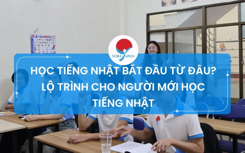 HỌC TIẾNG NHẬT BẮT ĐẦU TỪ ĐÂU? LỘ TRÌNH CHO NGƯỜI MỚI HỌC TIẾNG NHẬT