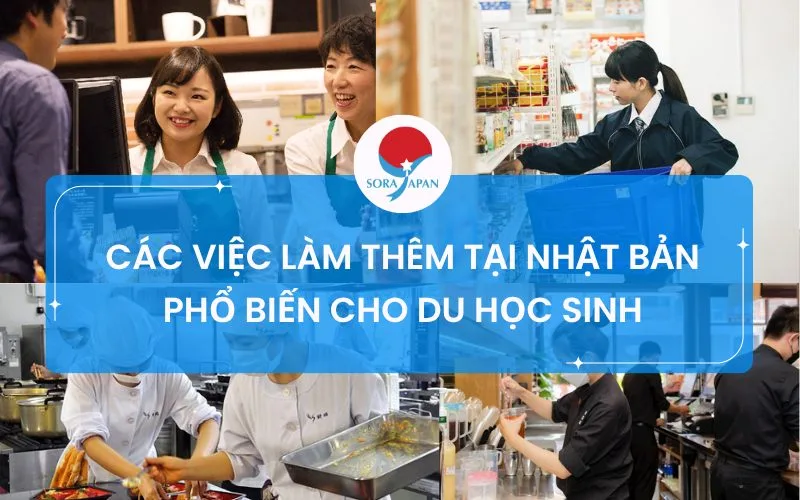 việc làm thêm tại Nhật Bản