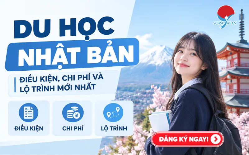 Du học Nhật Bản điều kiện, chi phí và lộ trình mới nhất