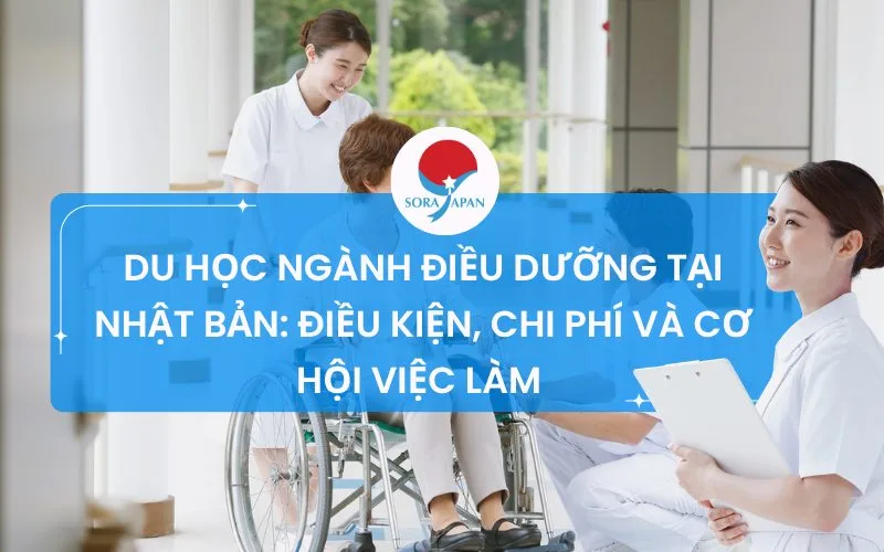 DU HỌC NGÀNH ĐIỀU DƯỠNG TẠI NHẬT BẢN: ĐIỀU KIỆN, CHI PHÍ VÀ CƠ HỘI VIỆC LÀM
